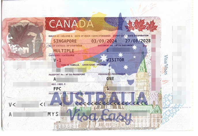 AUSVJ client testimonial screenshot — Canada Visa · 09 Oct 2024